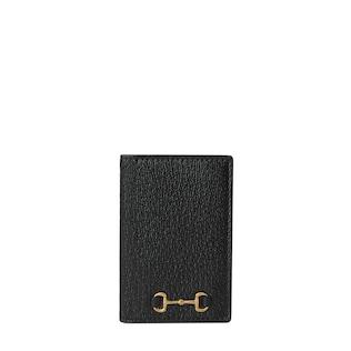 Card case with Horsebit