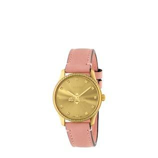 G-Timeless watch with bee, 29 mm