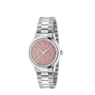 G-Timeless watch with bees, 32 mm