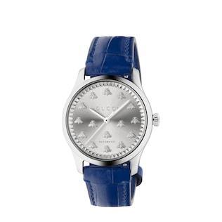 G-Timeless watch with bees, 38 mm