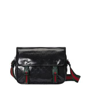 GG Crystal messenger bag