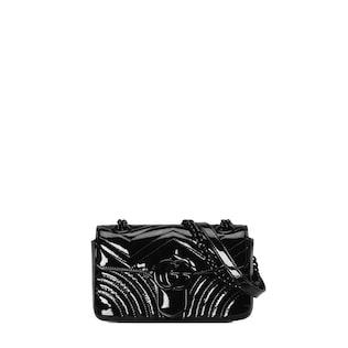 GG Marmont patent mini shoulder bag