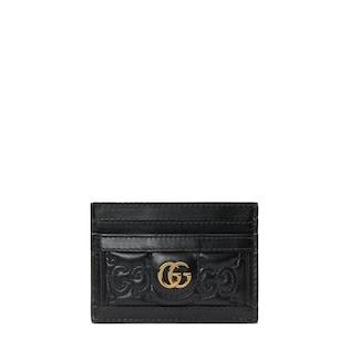 GG Matelassé card case