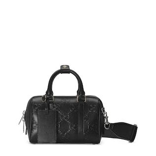 GG embossed mini duffle bag
