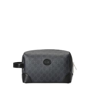 GG toiletry case with Interlocking G