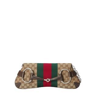 Gucci Horsebit Chain medium shoulder bag