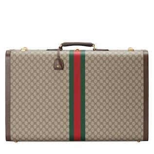 Gucci Savoy extra large suitcase with Web