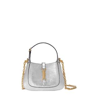 Jackie 1961 lizard mini bag