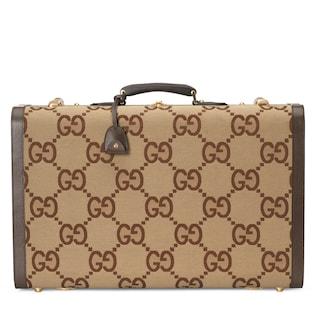 Jumbo GG large rigid suitcase