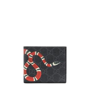 Kingsnake print GG Supreme wallet