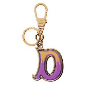 Letter D Plexiglas keychain