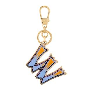 Letter W Plexiglas keychain
