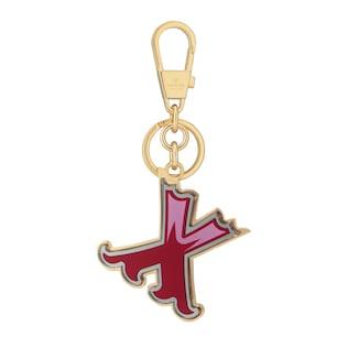 Letter X Plexiglas keychain