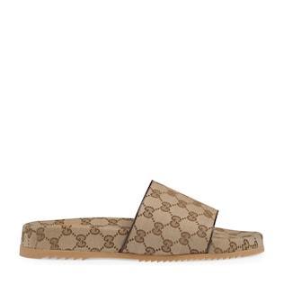 Men's GG canvas slide sandal