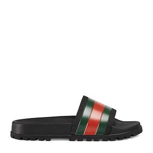 Men's Web rubber slide sandal