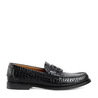 Men's alligator loafer