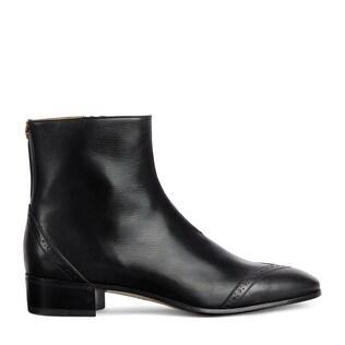 Men's ankle boot with half Horsebit
