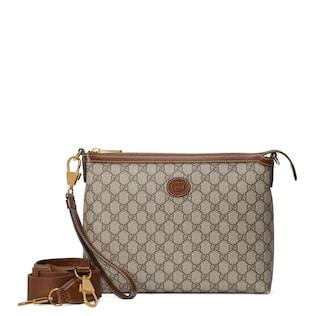 Messenger bag with Interlocking G