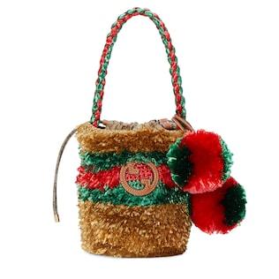 Mini Interlocking G top handle bag
