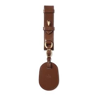 Oval identification travel tag