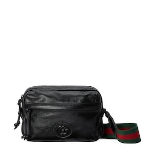 Shoulder bag with tonal Double G