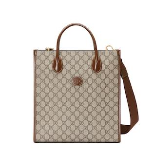 Small tote with Interlocking G