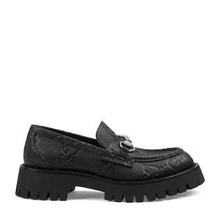 Women's GG lug loafer with Horsebit