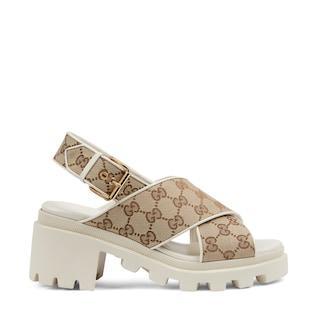 Women's GG lug sole sandal