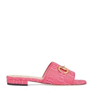 Women's Horsebit slide sandal