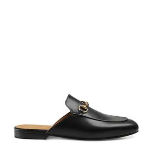 Women's Princetown leather slipper