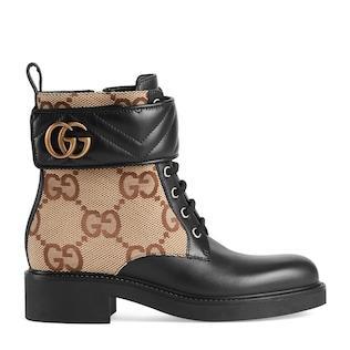 Women's ankle boot with Double G