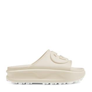 Women's slide sandal with Interlocking G
