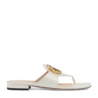 Womens Gucci Blondie thong sandal