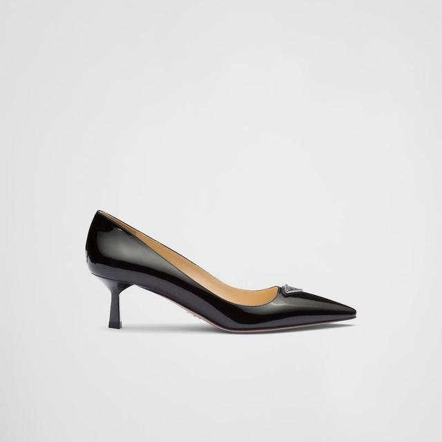 Patent-leather pumps